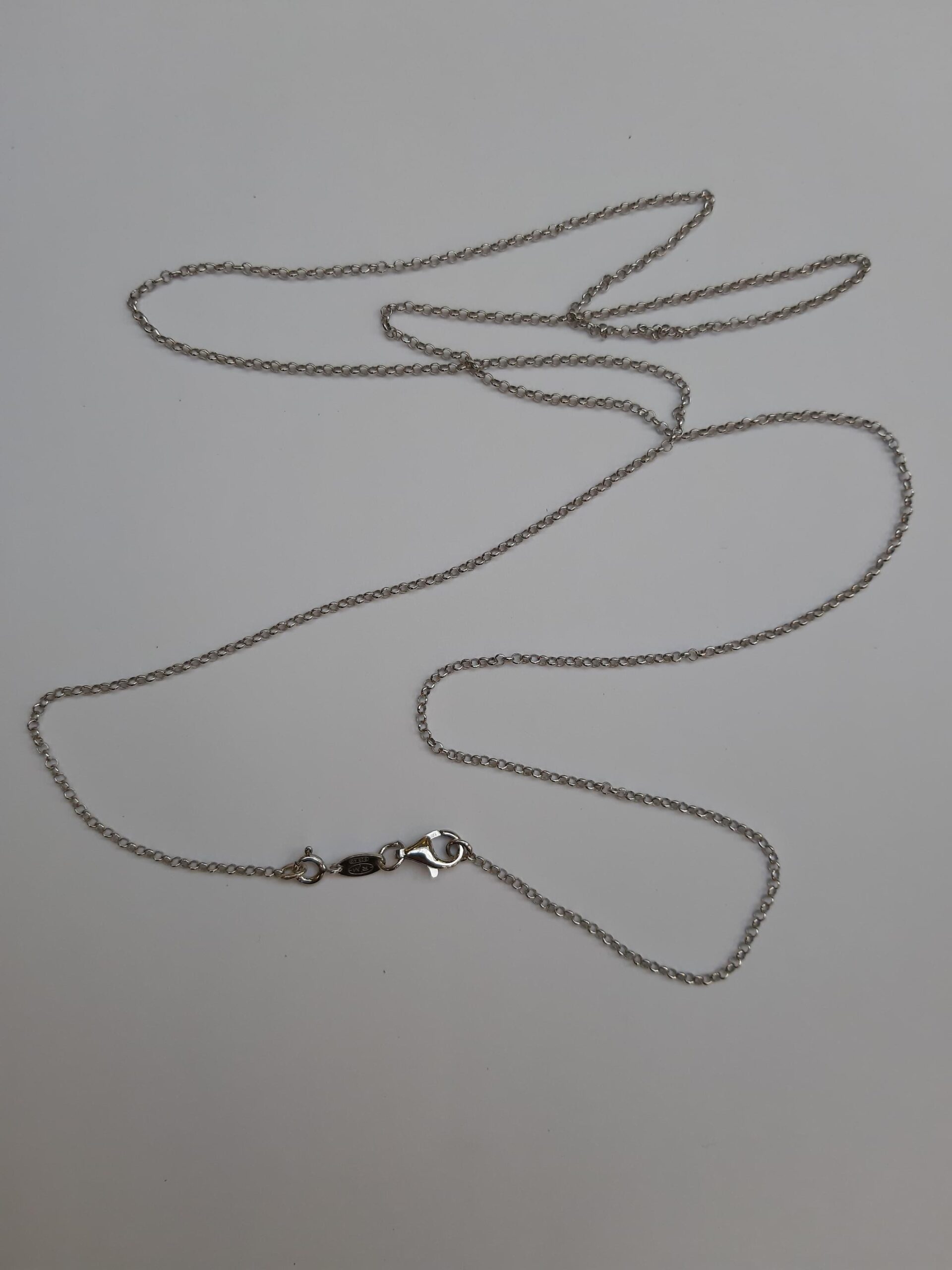 90cm on sale silver chain